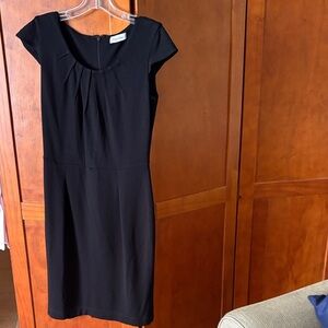 Calvin Klein Classic Black Midi Dress